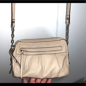 Cream Crossbody Bag